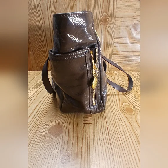 Coach Brown Leather Tote Bag - Picture 12 of 12